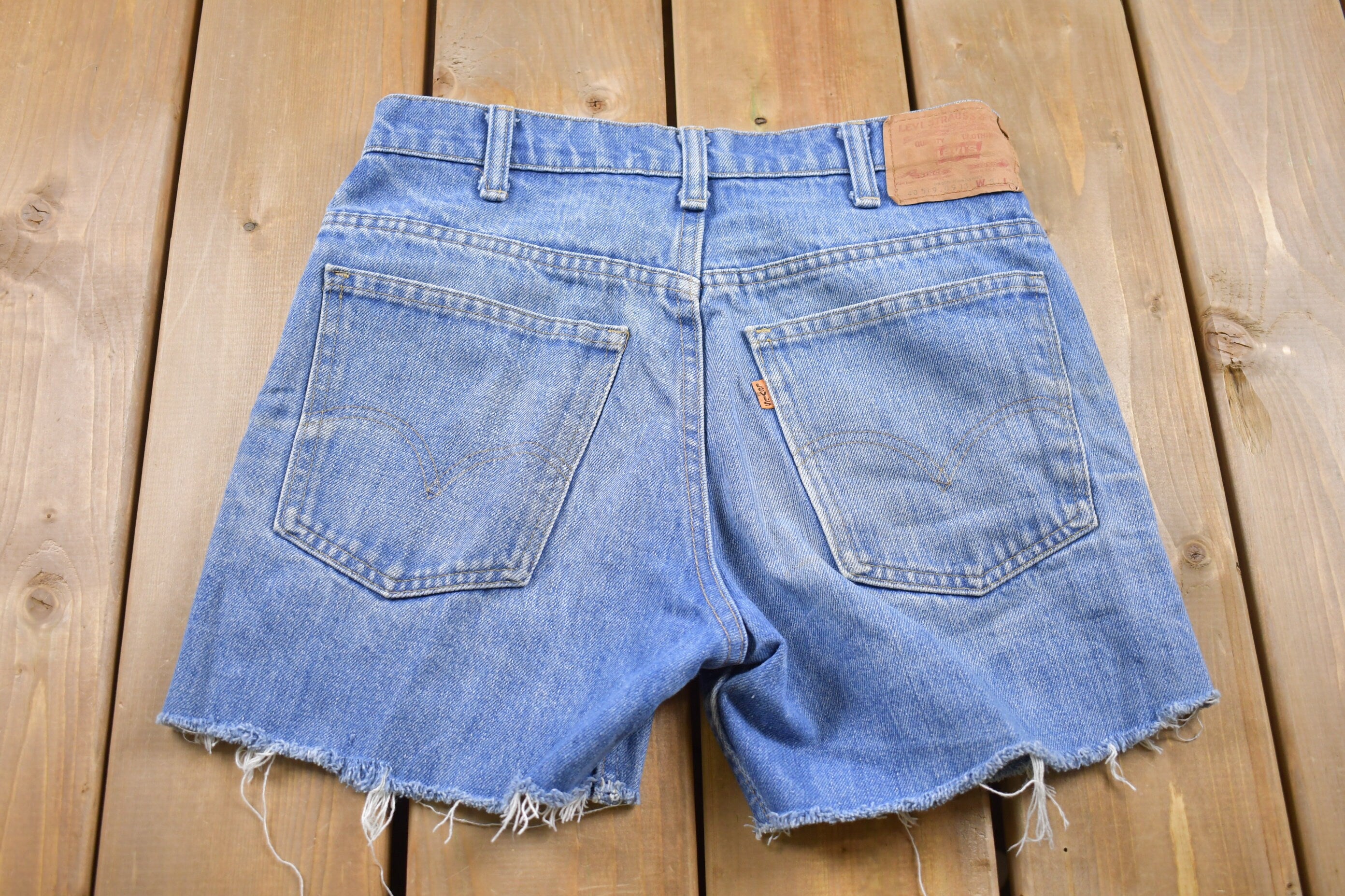 Vintage 1990s Levi's Orange Tab Jean Shorts