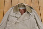 Vintage 1980s STafford Full Length Trench Coat