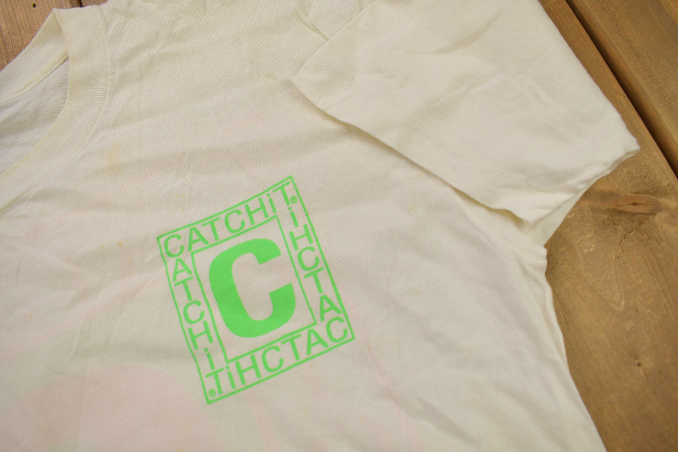 Vintage 1990s Catch It Graphic T Shirt