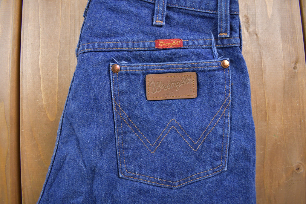 Vintage 1990's Wrangler Dark Blue Jeans 30 x 34
