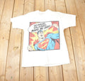 Vintage 1987 Superman Comic Book Single Stitch Comicbook T-shirt Made In USA