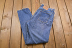 Vintage 1990s Levi's 551 Red Tab Jeans Size 32 x 32