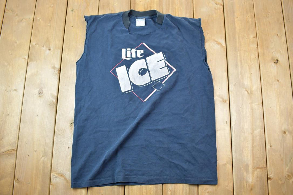 Vintage 1990s Lite Ice Tank Top Graphic T-Shirt
