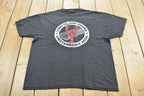 Vintage 1990s Long Island Sound Lobstermen Fishing Souvenir T-Shirt Men's L / Streetwear / 90s Hanes Promotional Tee