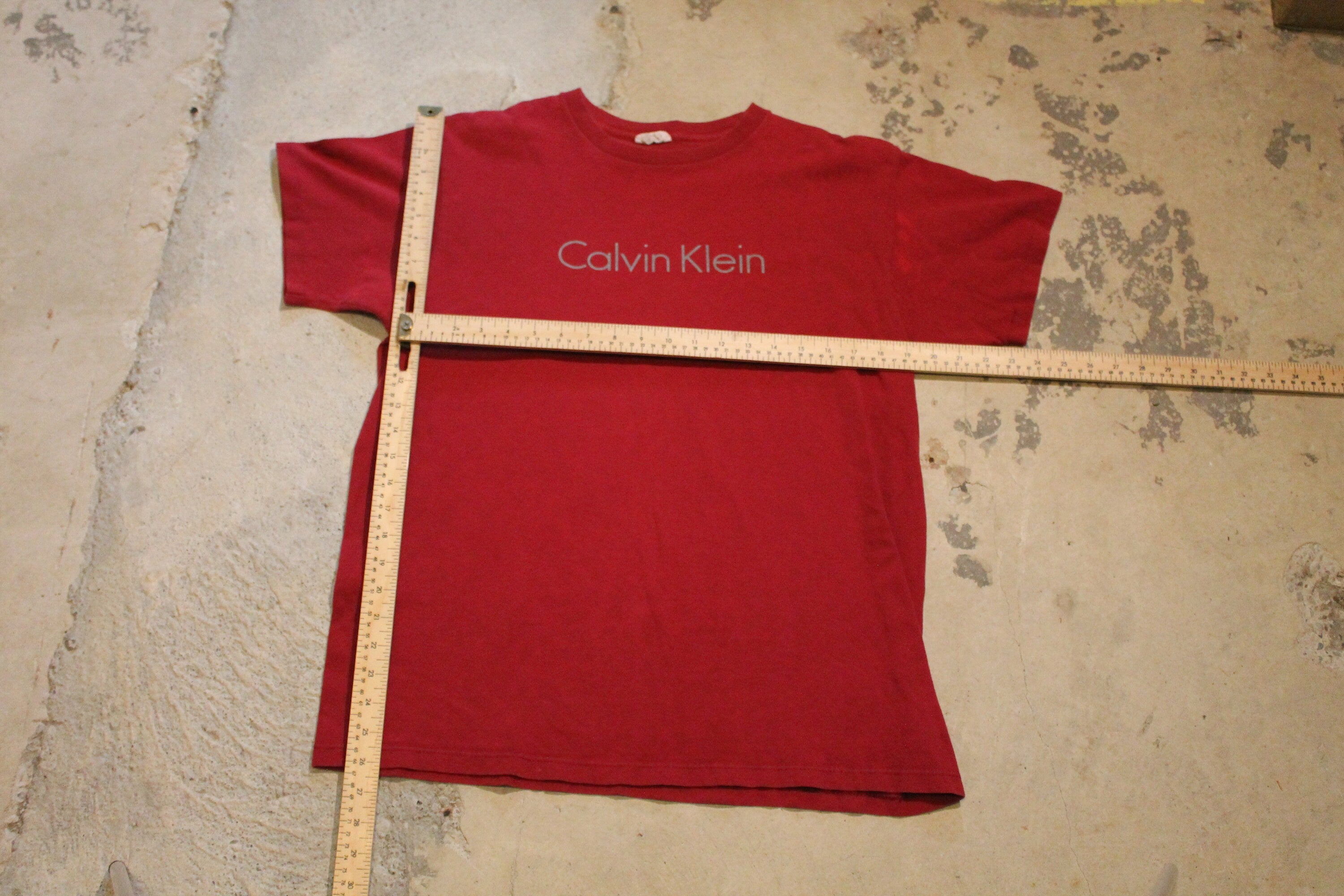 Vintage 1990s Calvin Klein Spell Out T Shirt