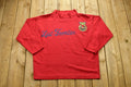 Vintage 90's Last Frontier Mixed Blues Wilderness Crewneck Sweatshirt