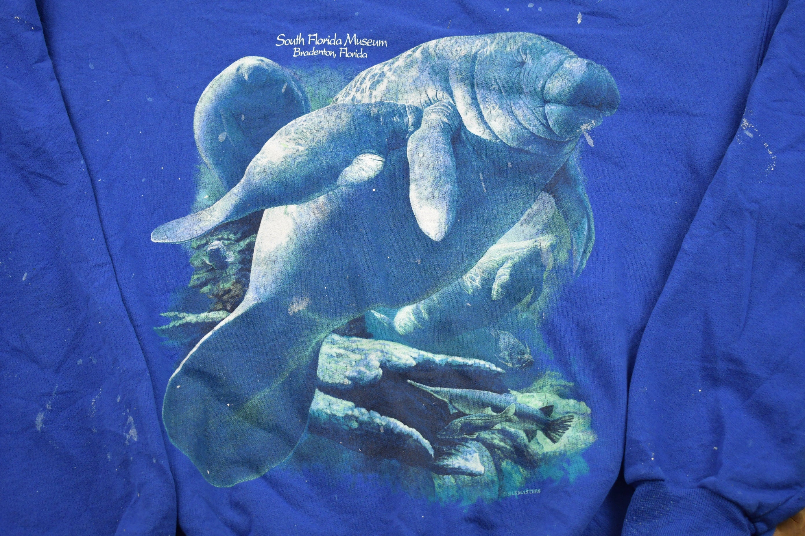 Vintage 1990s Manatee Crewneck Sweatshirt