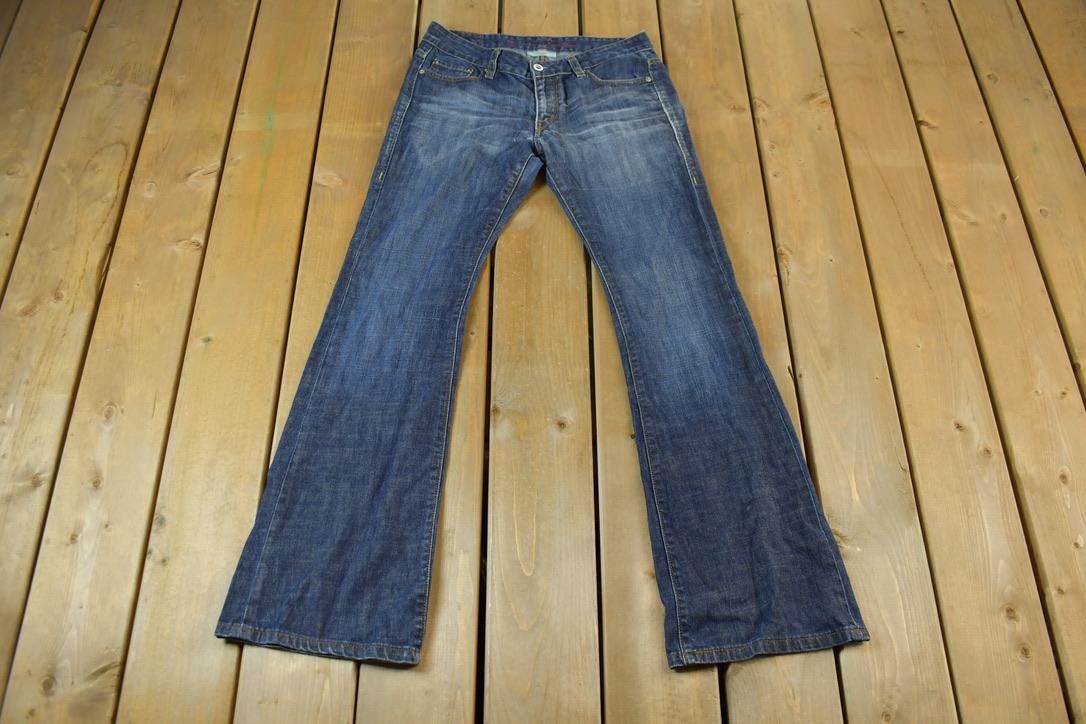 Vintage 2000s Levis Red Tab 534 Low Flare Denim Jeans Size 30 x 32