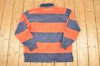 Vintage 1990s Polo By Ralph Lauren Button Up Rugby Shirt Mens M