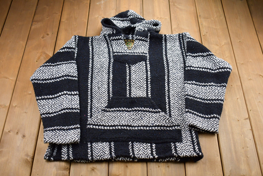 Vintage 1990s Baja Joe Warm Yourself Not The Earth Knitted Sweater