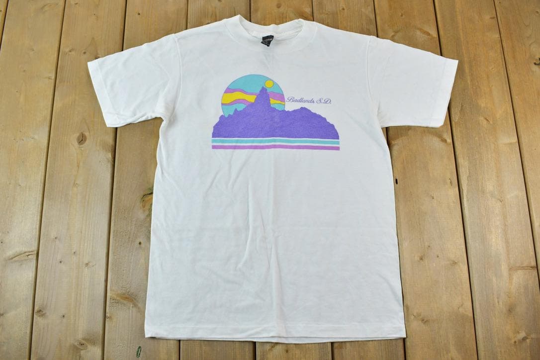Vintage 1990s Badlands SD Single Stitch T-Shirt