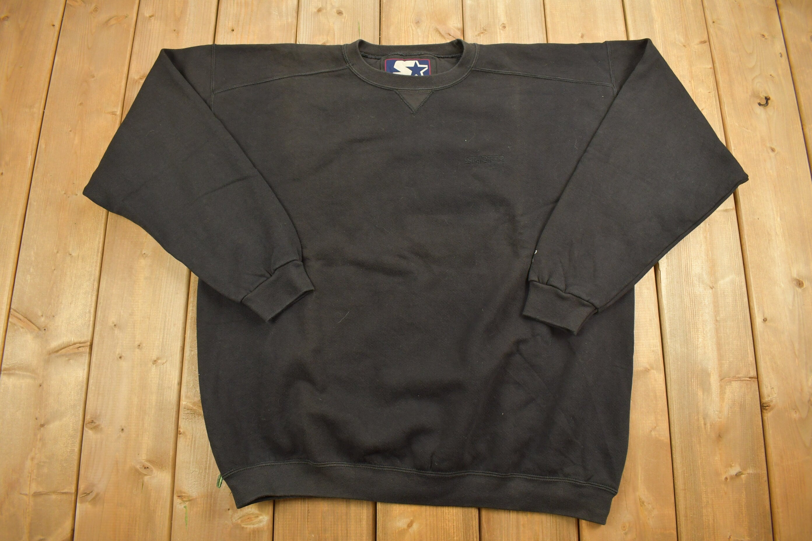 Vintage 1990s Starter Blank Crewneck Sweatshirt