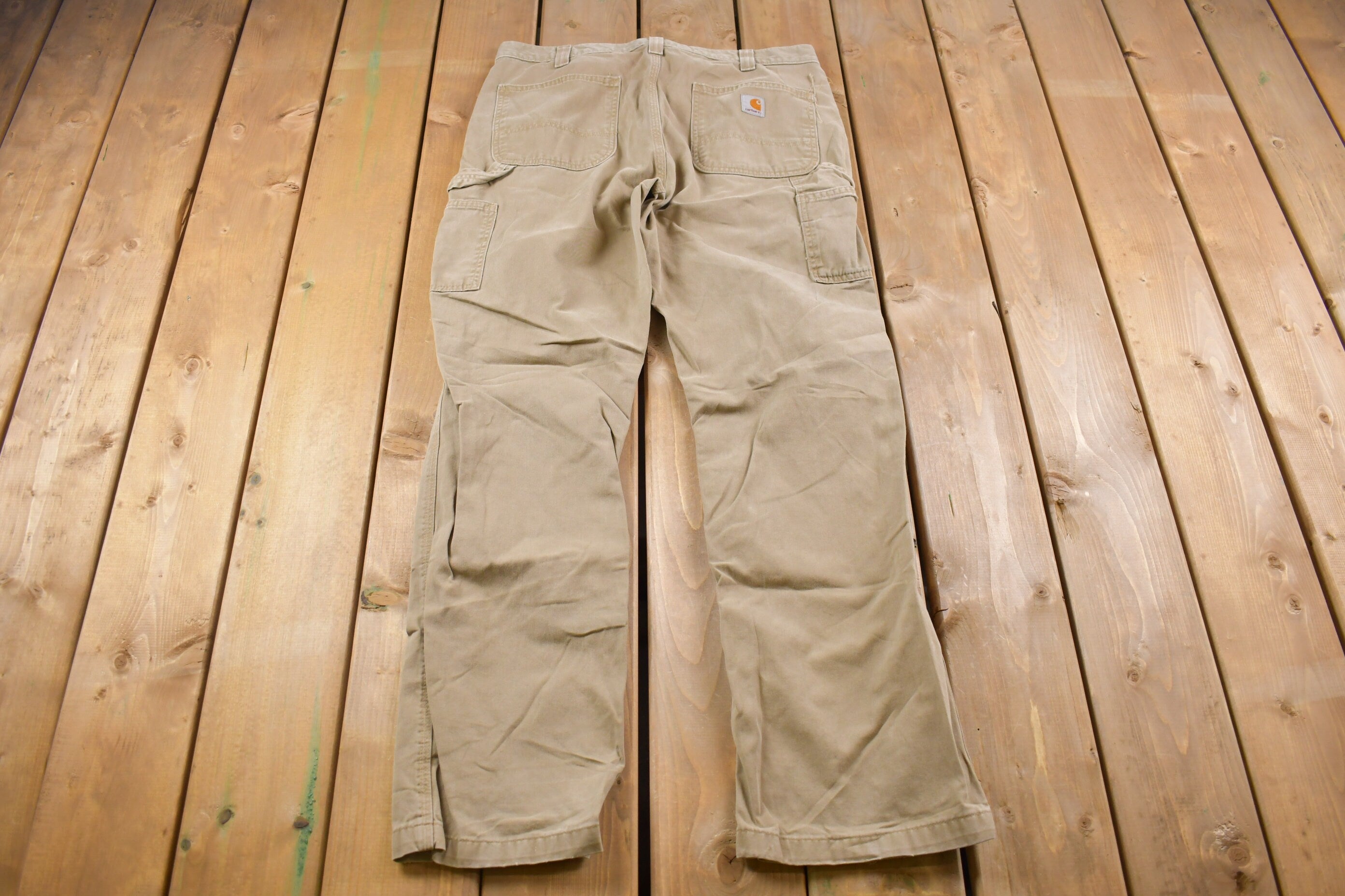 Vintage 1990s Carhartt Khaki Pants 36 x 32