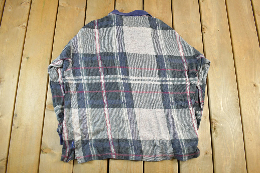 Vintage 1990s Chaps Ralph Lauren Long Sleeve Polo Sweatshirt Men's Medium