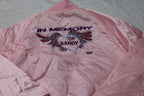 BO2 Vintage 1980s In Memory Of Sandy Satin Bomber Jacket