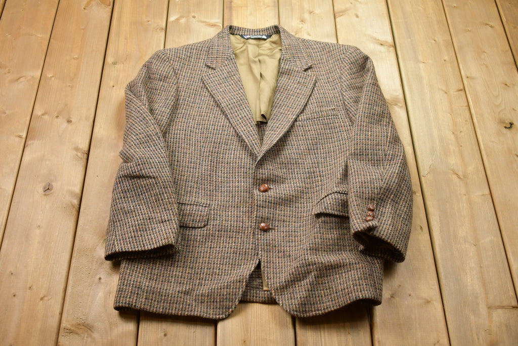Vintage 1990s All Pure Wool 100% Wool Blazer Jacket