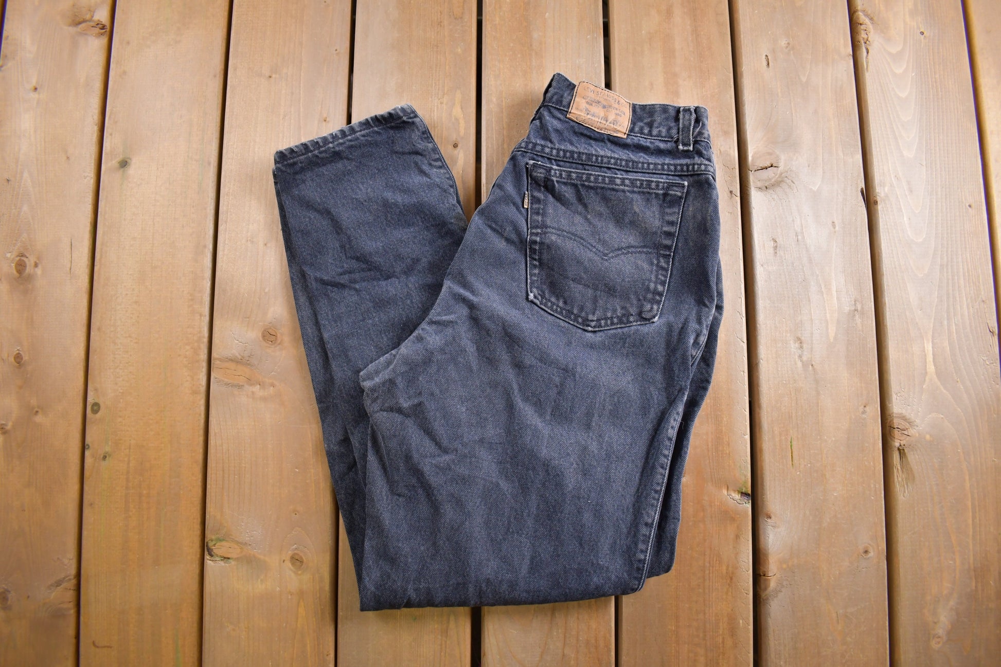 Vintage 1980s Levi's Brown Tab Relaxed Fit Jeans Size 28 x 29