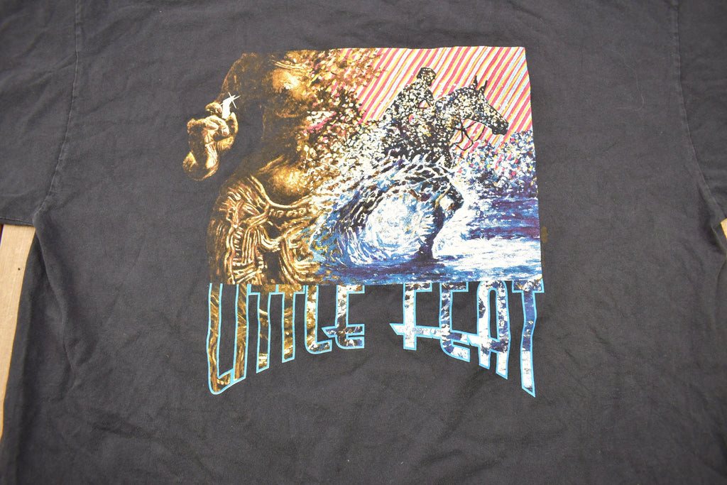 Vintage 1995 Little Feat Aint Had Enough Fun Tour Band T-Shirt Tultex