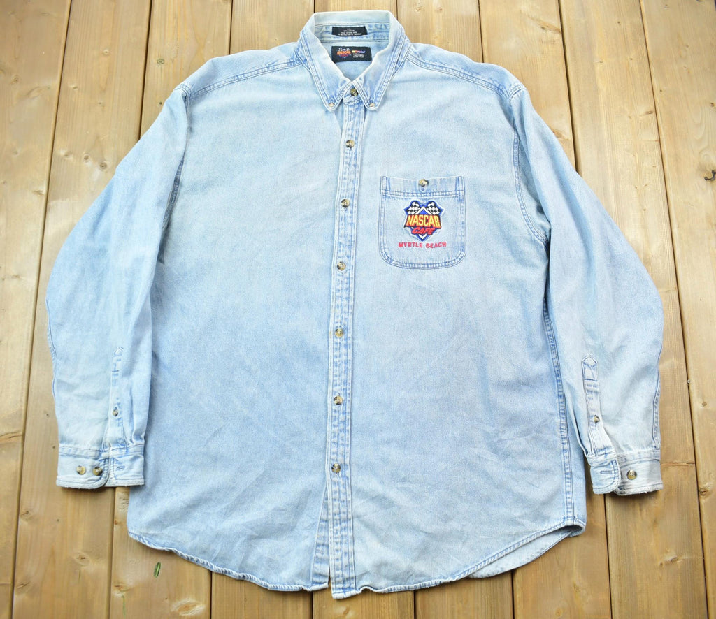 Vintage 1990s Nascar Cafe Button Up Shirt
