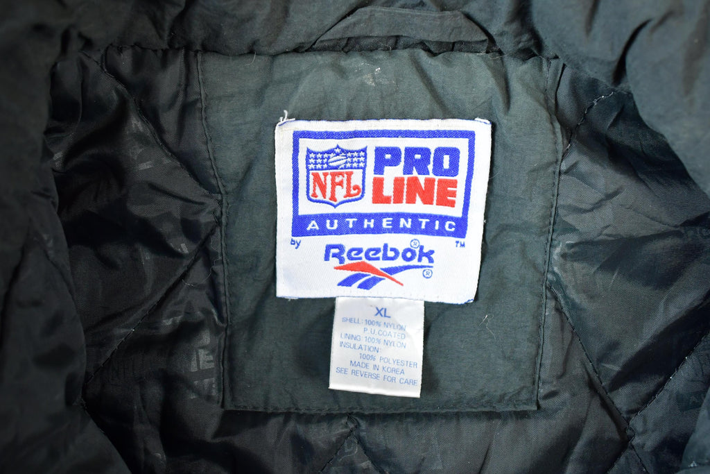 Vintage 1990s Reebok Pittsburgh Steelers Pro Line NFL Football Jacket