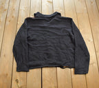 Vintage 1990s Crystal Kobe Fall Weather Embroidered Knit Cardigan Sweater