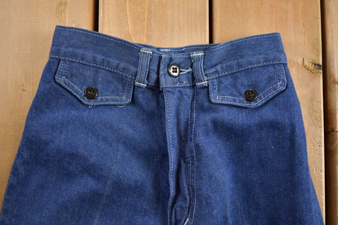 Vintage 1970s Jam By Carhartt Denim Jeans Size 24 x 33