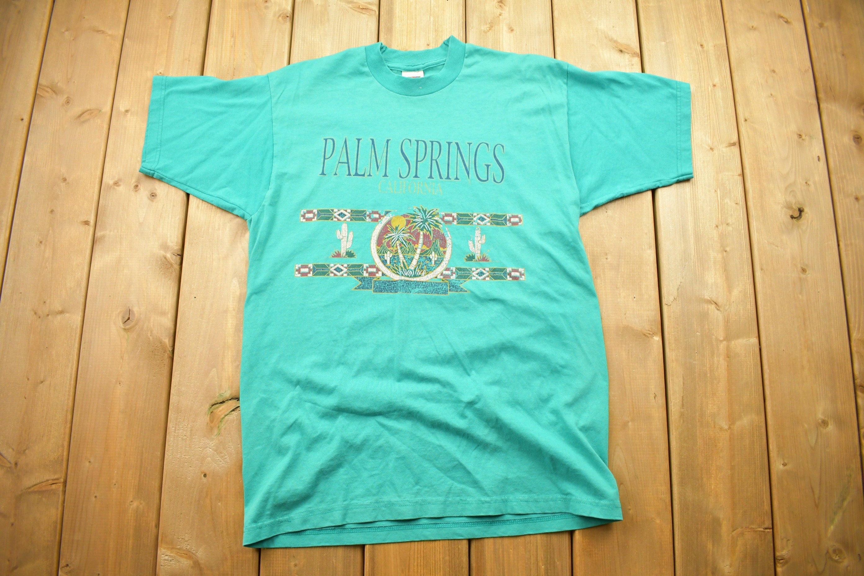 Vintage 1990s Palm Springs California Souvenir T Shirt