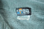 Vintage 1990s Churchill Bulldogs Quarter Zip Mock Neck Collegiate Sweater