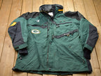 Vintage 1990s Champion Green Bay Packers NFL Windbreaker Jacket