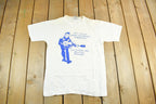 Vintage 1990s Eddie Cochran Graphic T-Shirt Men's Medium  Vintage Country Music Tee  Large Print Graphic T-Shirt