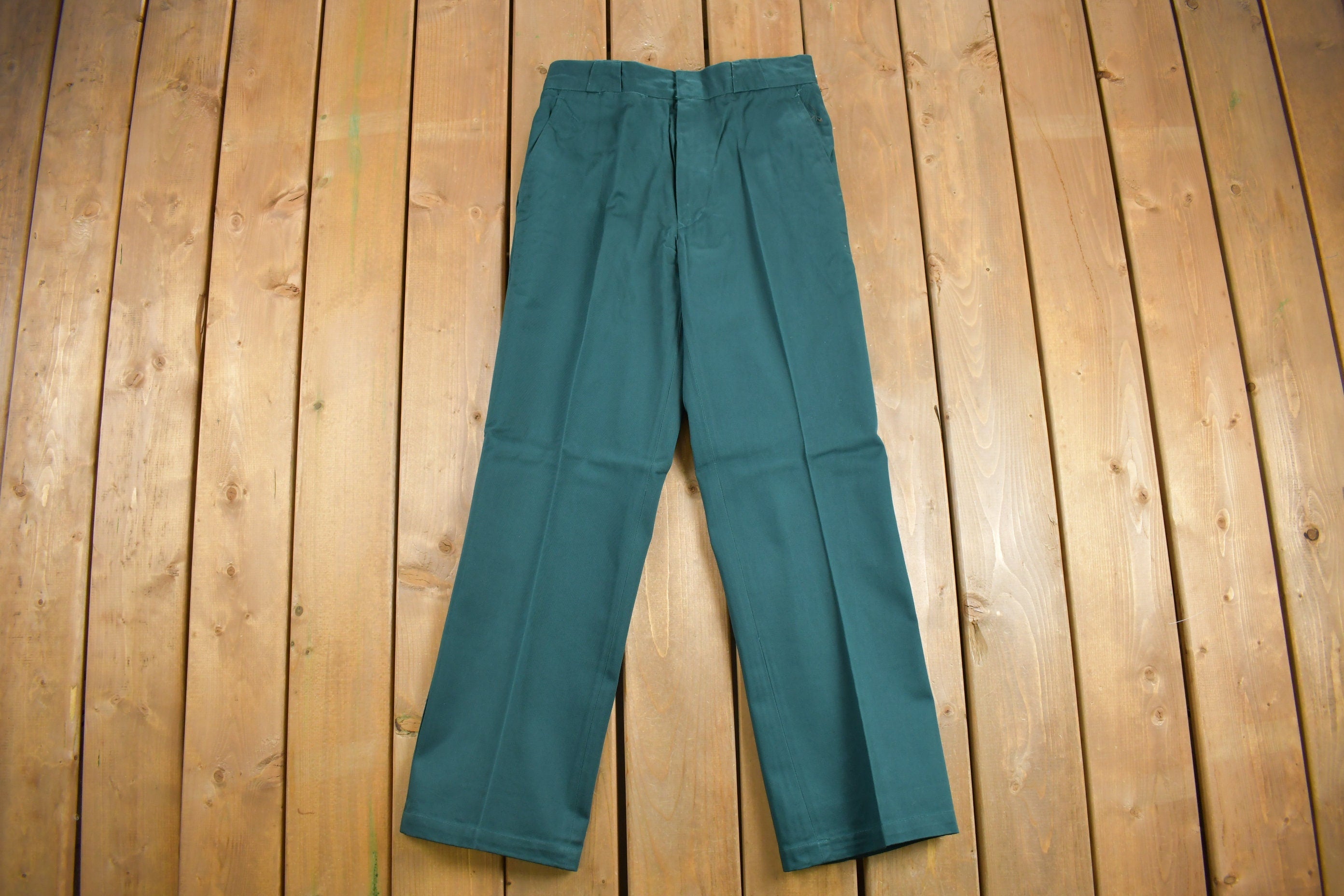 Deadstock Vintage 1960s Champion Pleated Trousers Size 31 x 30