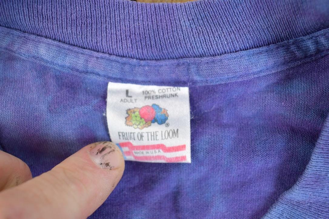Vintage 1990s Palm Springs Tye Dye Souvenir T-Shirt