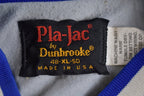 Vintage 1980s Pla-Jac by Dunbrooke Alaska Horseshoe Pitchers Satin Bomber Jacket