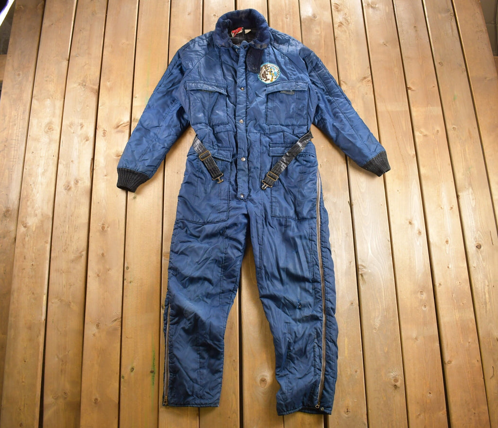 Vintage 1970s Walls Blizzard Pruf Insulated Jumpsuit