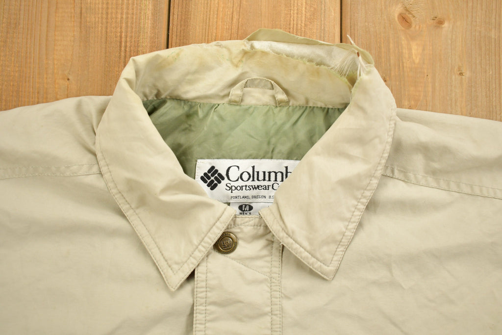 Vintage 1990s Columbia Windbreaker Jacket