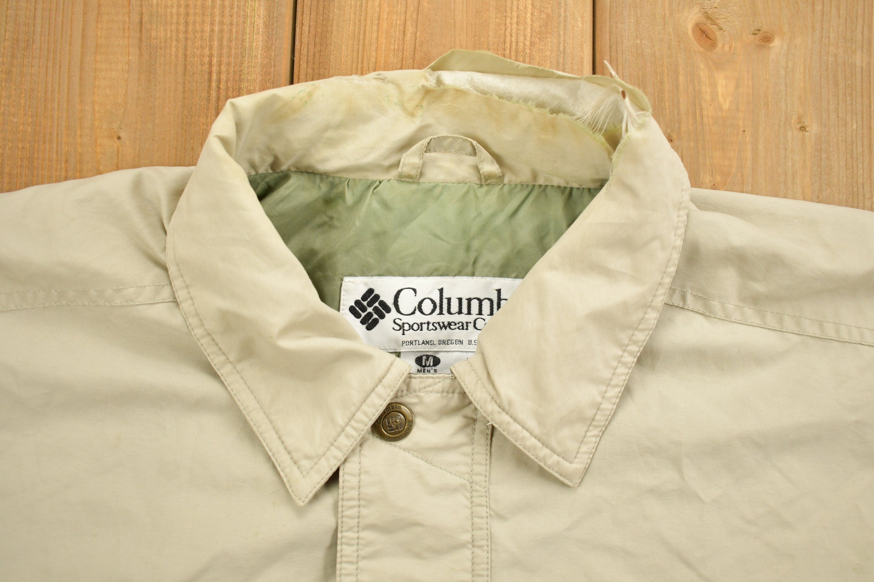 Vintage 1990s Columbia Windbreaker Jacket