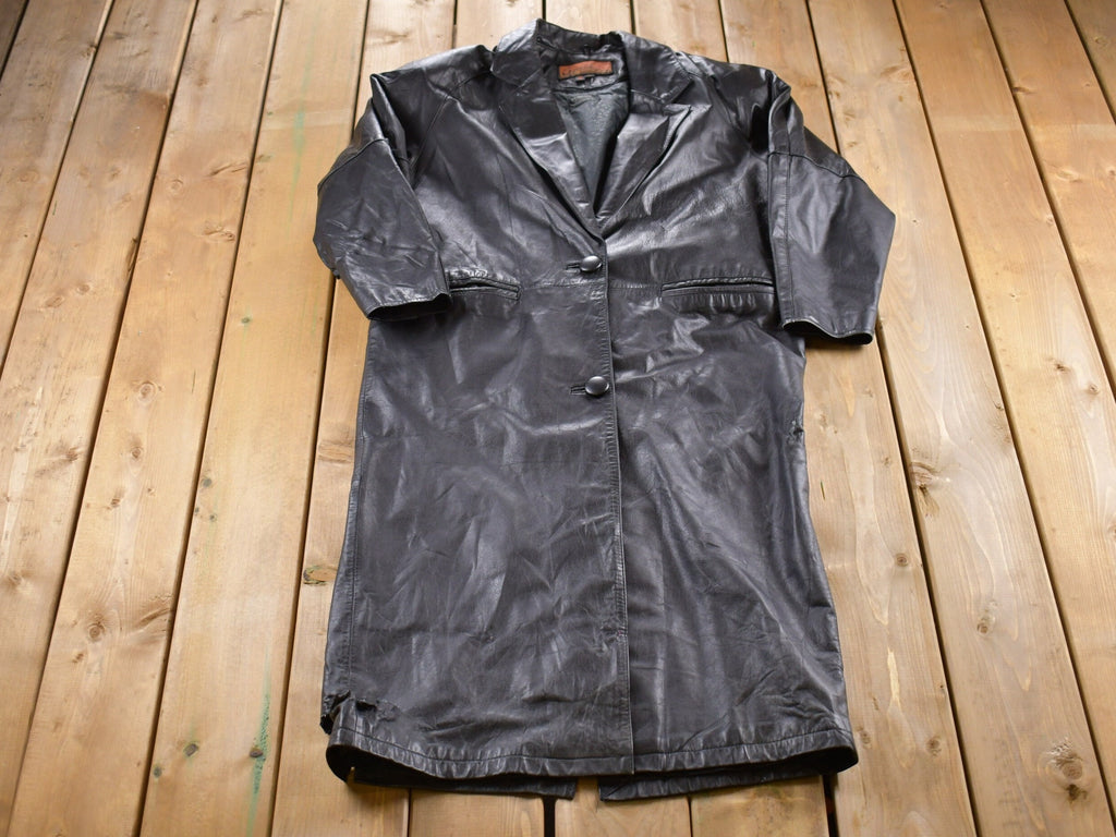 Vintage 1990s Cayenne Leather Jacket