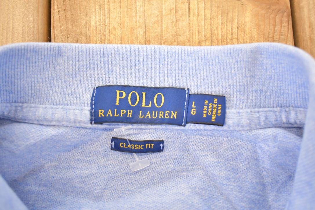 Vintage Y2K Polo By Ralph Lauren Button Up Shirt Men's L
