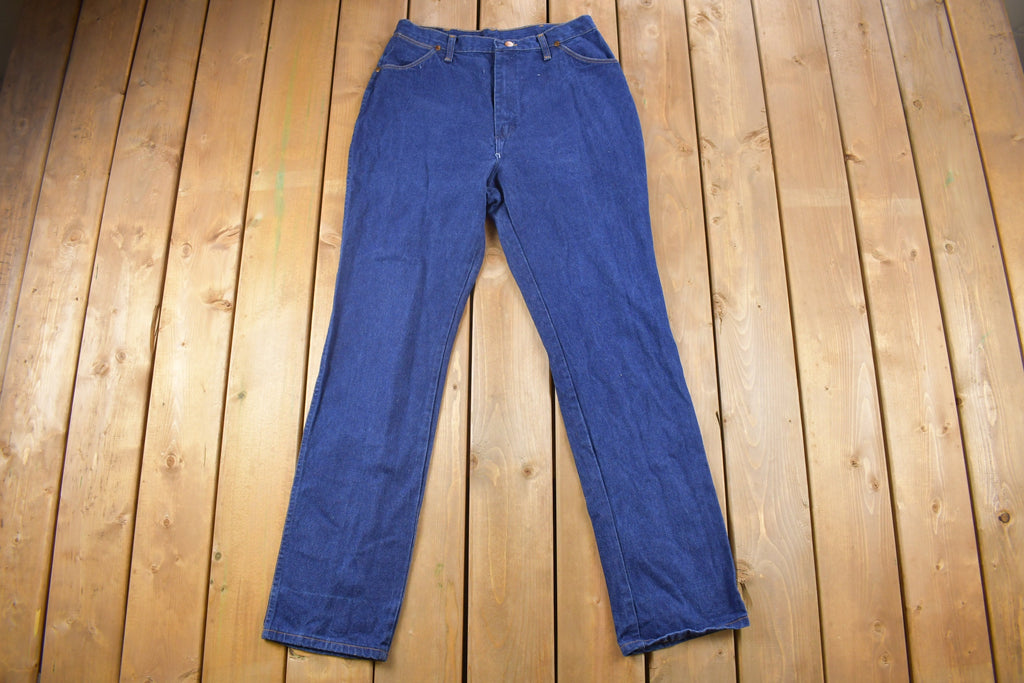 Vintage 1990's Wrangler Dark Wash Blue Jeans 30 x 33