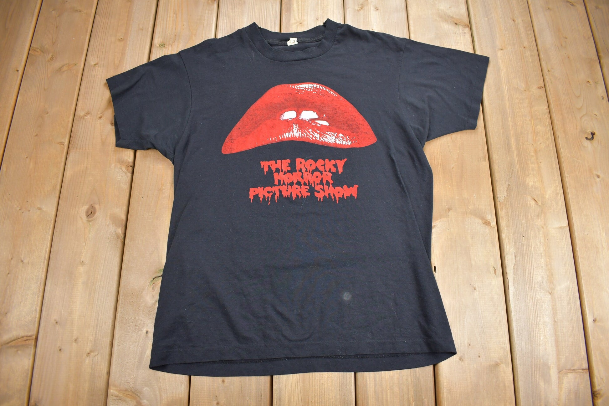 Vintage 1975 The Rocky Horror Picture Show Movie Promo T-shirt