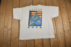 Vintage 1990s Coders Rock Book Graphic T Shirt