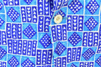 Vintage 1990s Light Abstract Print Dinner Jacket