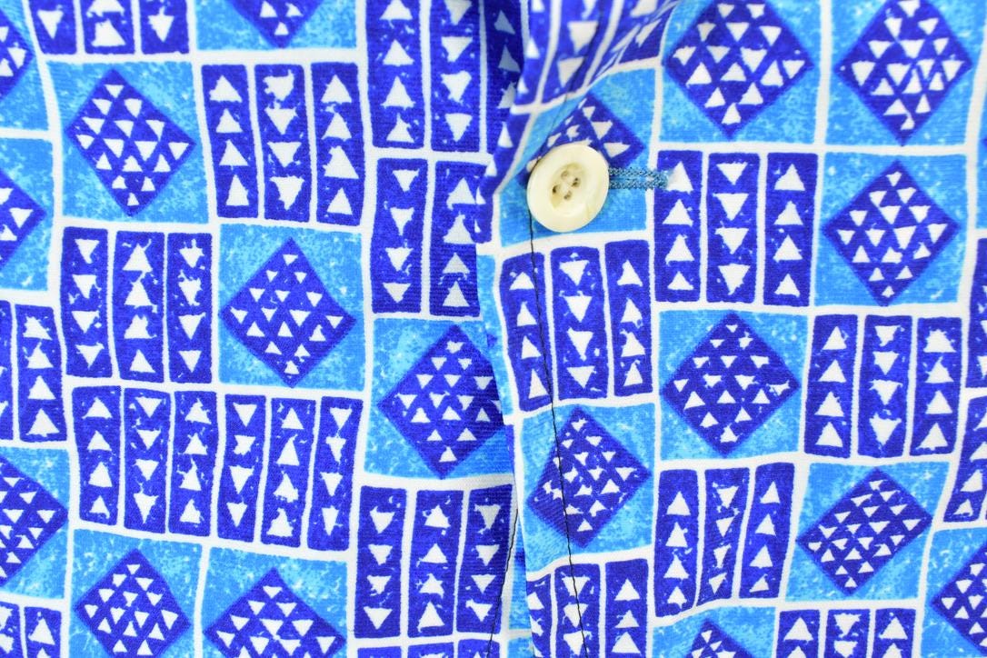 Vintage 1990s Light Abstract Print Dinner Jacket