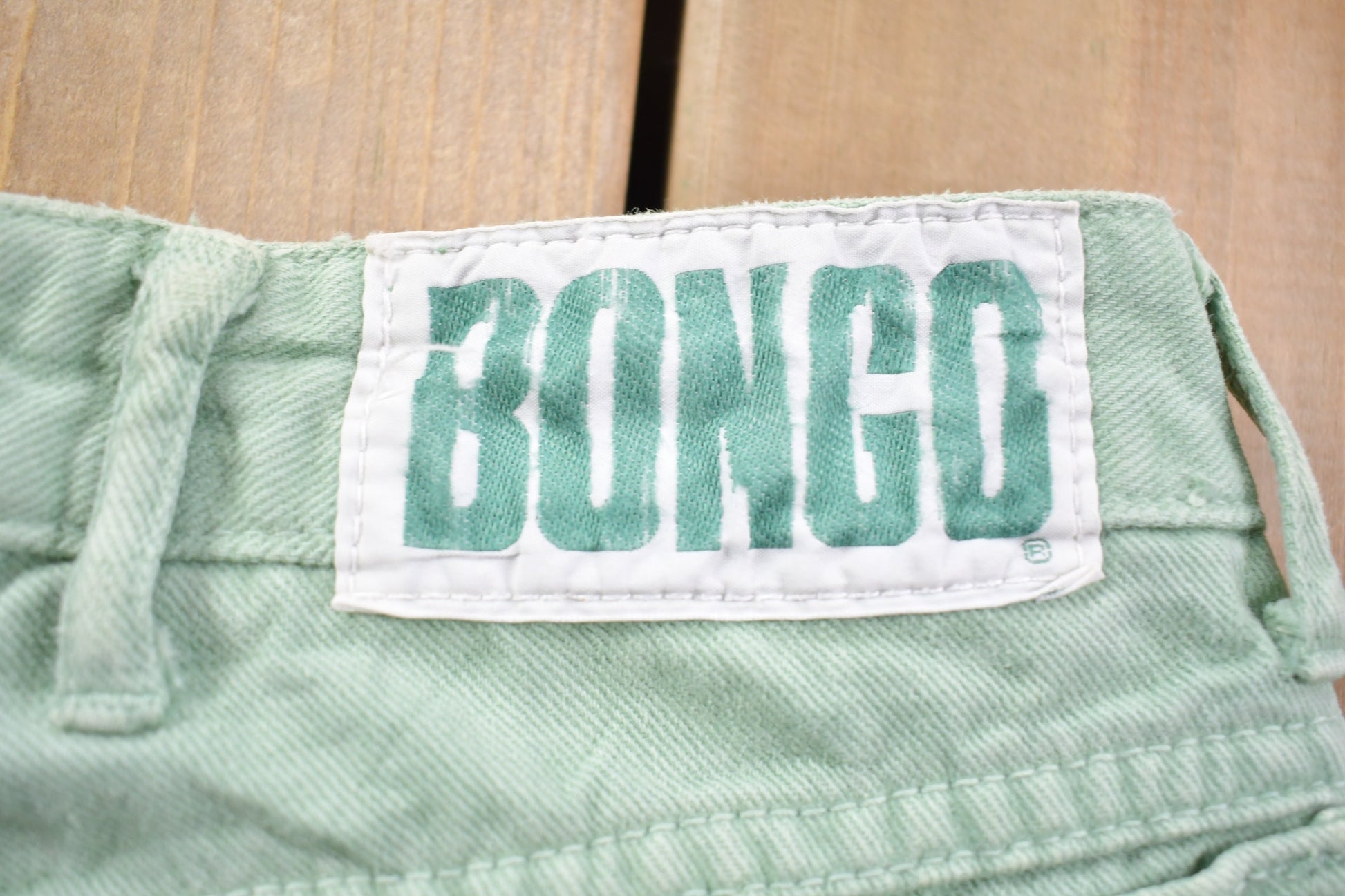 Vintage 1980s Bongo Light Wash Jeans Size 26 x 27.5