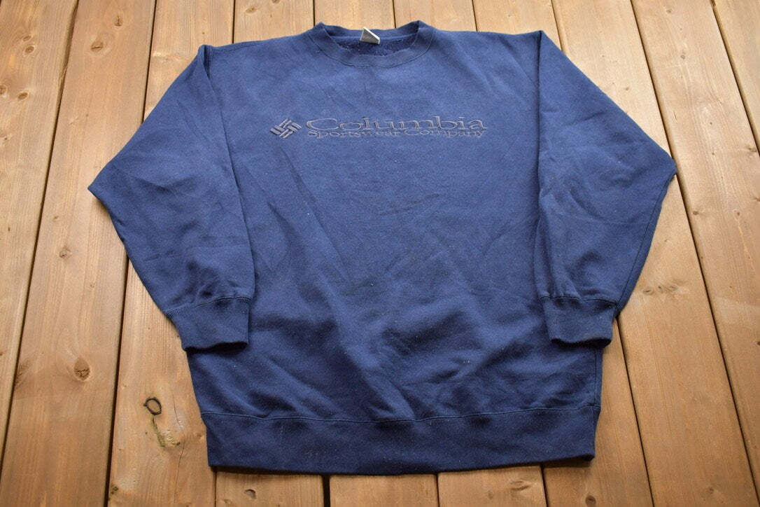 Vintage 1990s Columbia Crewneck Sweatshirt
