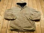 Vintage 80's Carhartt Hooded Chore Coat