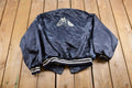 Vintage 1990s Dunbrooke Satin Bomber Jacket  Athleisure  Streetwear  Athletic Sportswear  Streetwear  Made In USA