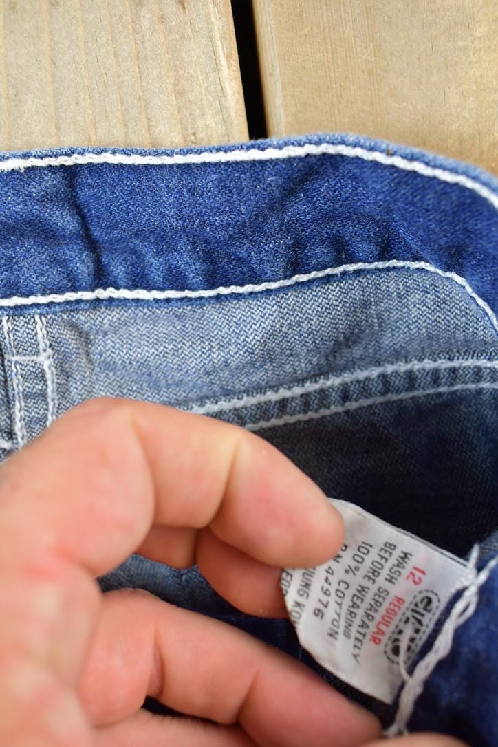 Vintage 1990s Gitano Denim Jeans Size 24 x 27 Made In USA