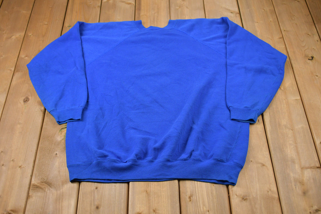 Vintage 1990s Hanes Floral Pattern Crewneck Sweatshirt