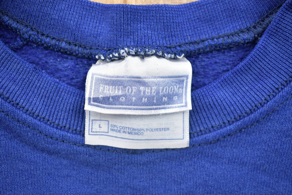 Vintage 1990s Blank Raglan Crewneck Sweatshirt